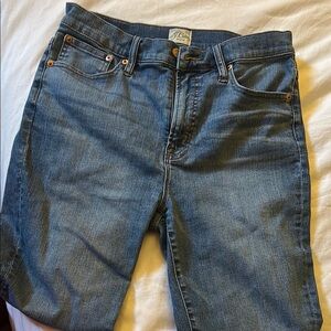 Classic High-Rise Blue Denim Jeans